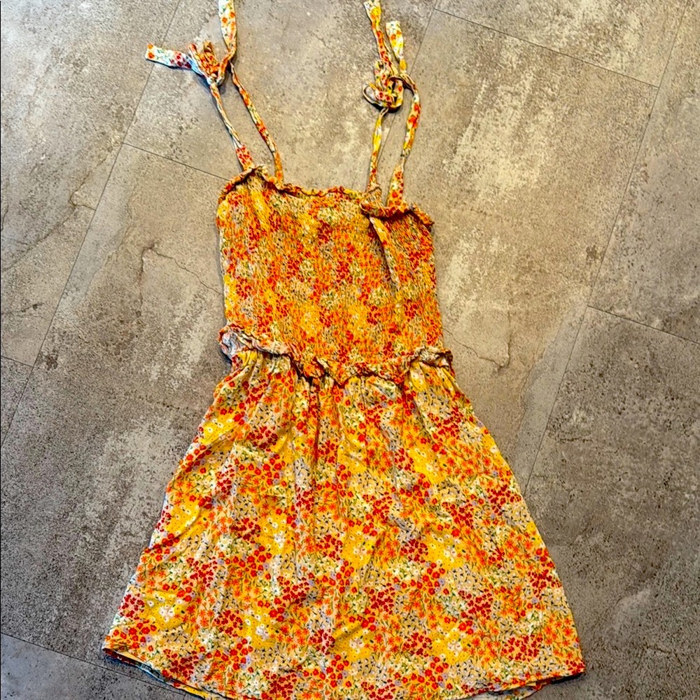 Nordstrom Ditsy Floral Smocked Sundress